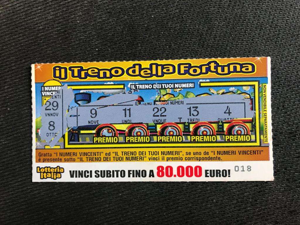 Gratta e Vinci - 2007 Il Treno della Fortuna.